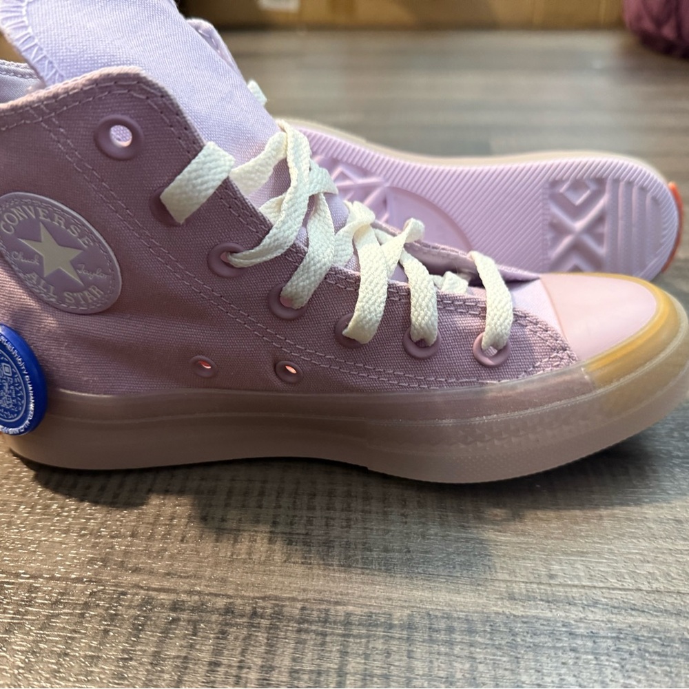 Converse Light Pink High-Tops